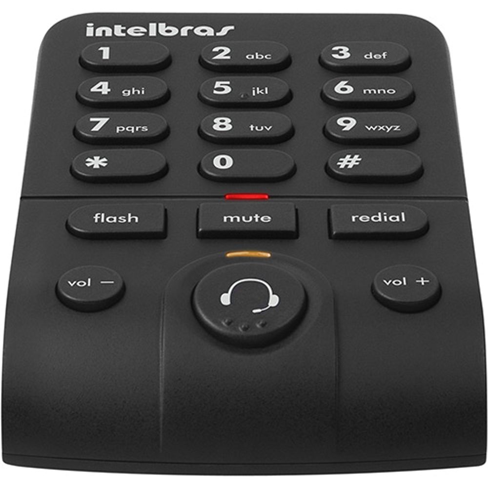 Telefone Headset Intelbras HSB 50 Inibe Ruído do Ambiente