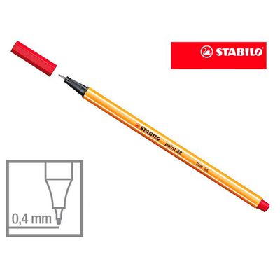 Caneta Hidr Stabilo Point 0 4 88 46 Preta Sertic Datasupriweb