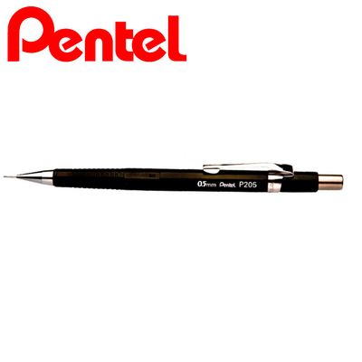 Lapiseira-0.5mm-Pentel-P205-A-Preta