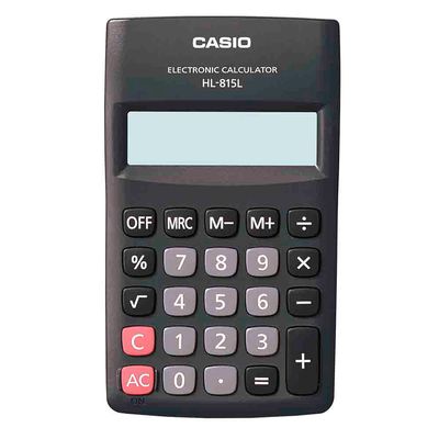 Calculadora-De-Bolso-8-Digitos-HL815L-Preta-Casio