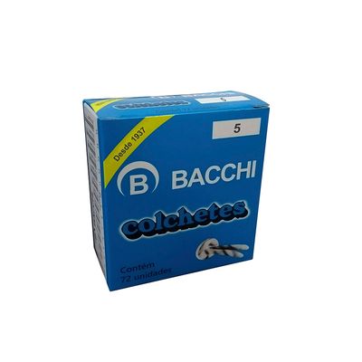 Colchete-Latonado-N.05--25MM--Com-72-Unidades--Bacchi