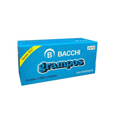 Grampo-Galvanizado-2313-Caixa-Com-5000-Bacchi-100-Folhas